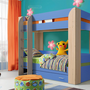 Детская двухъярусная кровать ''Юниор-6''