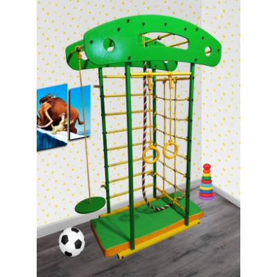 Детский спортивный комплекс для дома ''Олимпик-Грибок'' с сеткой
