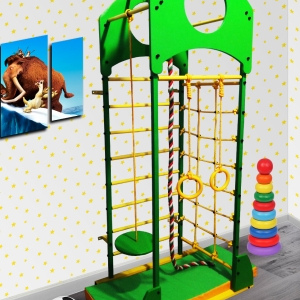 Детский спортивный комплекс ''Олимпик-Ракета'' с сеткой