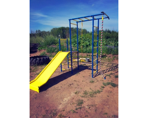 Уличный спортивный комплекс ''Олимпик 6'' С ГОРКОЙ