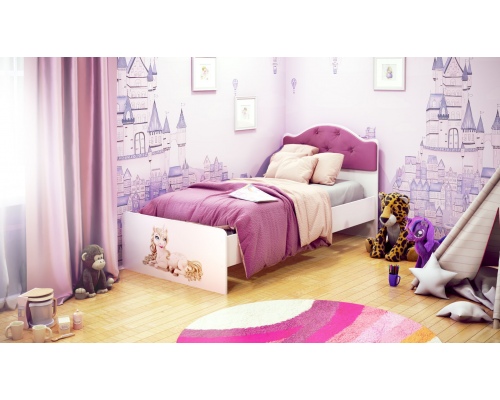 Кровать Каспер фотопечать