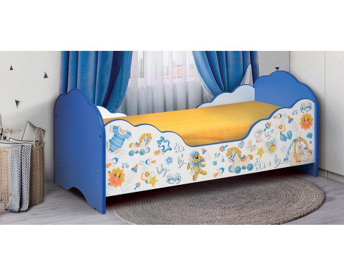 Детская кровать ''Малышка-3''  140*60/140*70