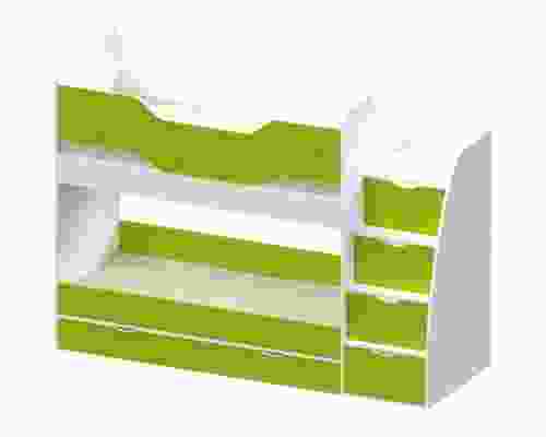 Детская двухъярусная кровать ''Индиго-9''