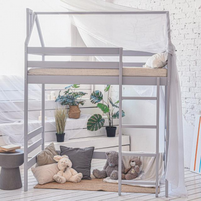 Кровать-домик ''Магнолия'' Массив