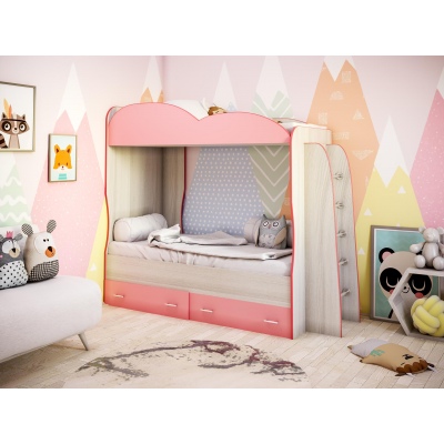 Детская двухъярусная кровать ''Индиго-1.1''