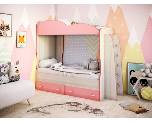 Детская двухъярусная кровать ''Индиго-1.1''