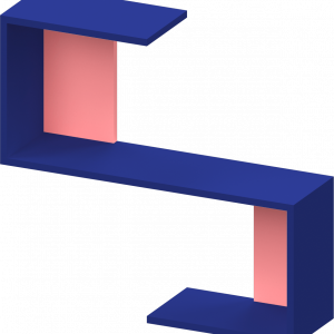 Полка навесная №2