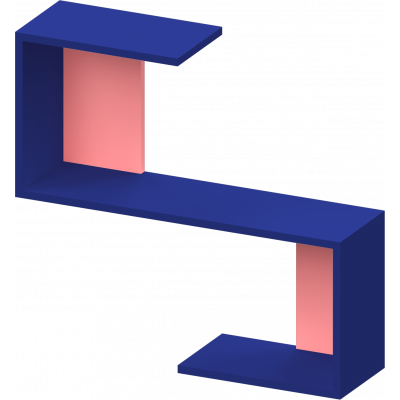 Полка навесная №2