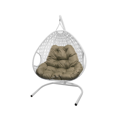 Подвесное кресло с ротангом 