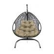 Подвесное кресло с ротангом