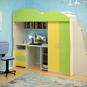 Детская двухъярусная кровать 