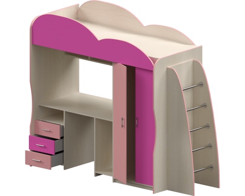 Детская двухъярусная кровать 