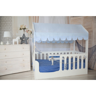 Детская кровать-Домик 1,6 без ящиков