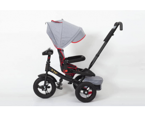 Велосипед 3-х колёсный ''VIP'' Серо-красный