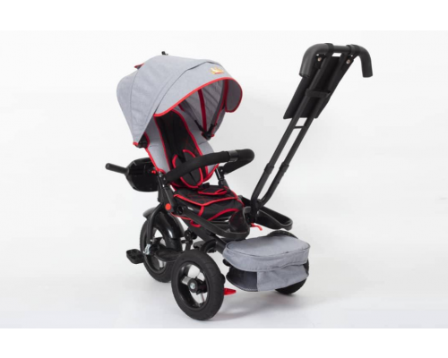 Велосипед 3-х колёсный ''VIP'' Серо-красный