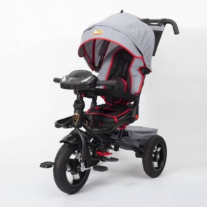 Велосипед 3-х колёсный ''VIP'' Серо-красный