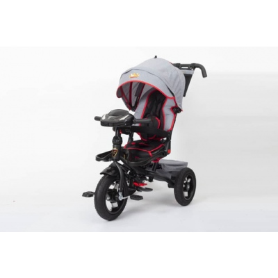 Велосипед 3-х колёсный ''VIP'' Серо-красный
