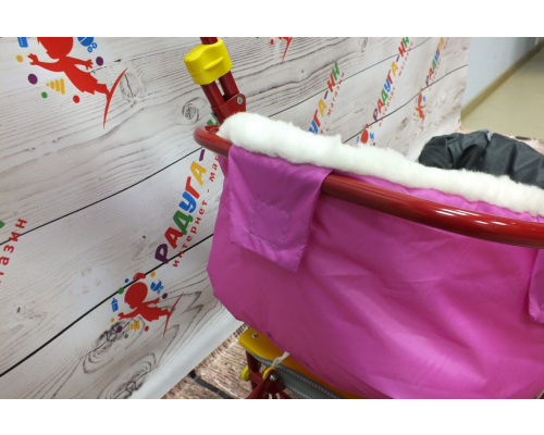 Чехол на санки  с накидкой на ножки