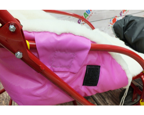 Чехол на санки  с накидкой на ножки