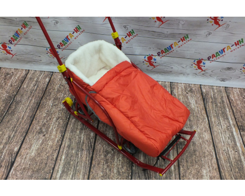 Чехол на санки  с накидкой на ножки