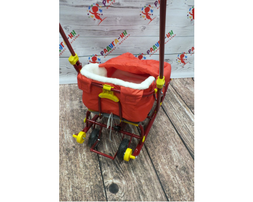 Чехол на санки  с накидкой на ножки