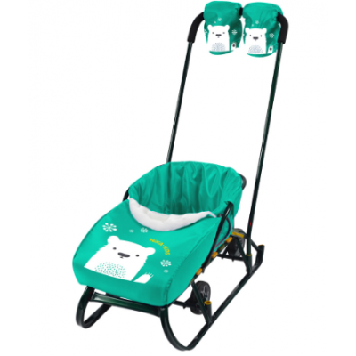 Набор для санок варежки/сиденье Nika