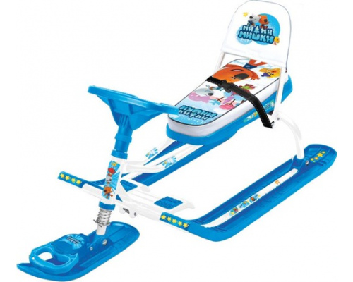 Снегокат Спорт 4-1 Ми ми мишки/белый каркас ТС4-1/ММ1