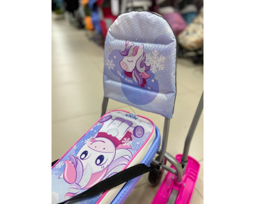 Снегокат ''Тимка Спорт-6'' Magic с единорогом ТС6-М/ЕР